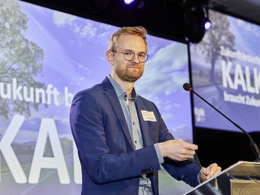 Philip Nuyken, Bundesverband der Deutschen Kalkindustrie e.V. bei der Herbsttagung 2024