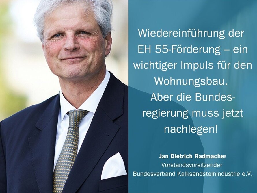Jan Dietrich Radmacher, Bundesverband Kalksandsteinindustrie e.V.