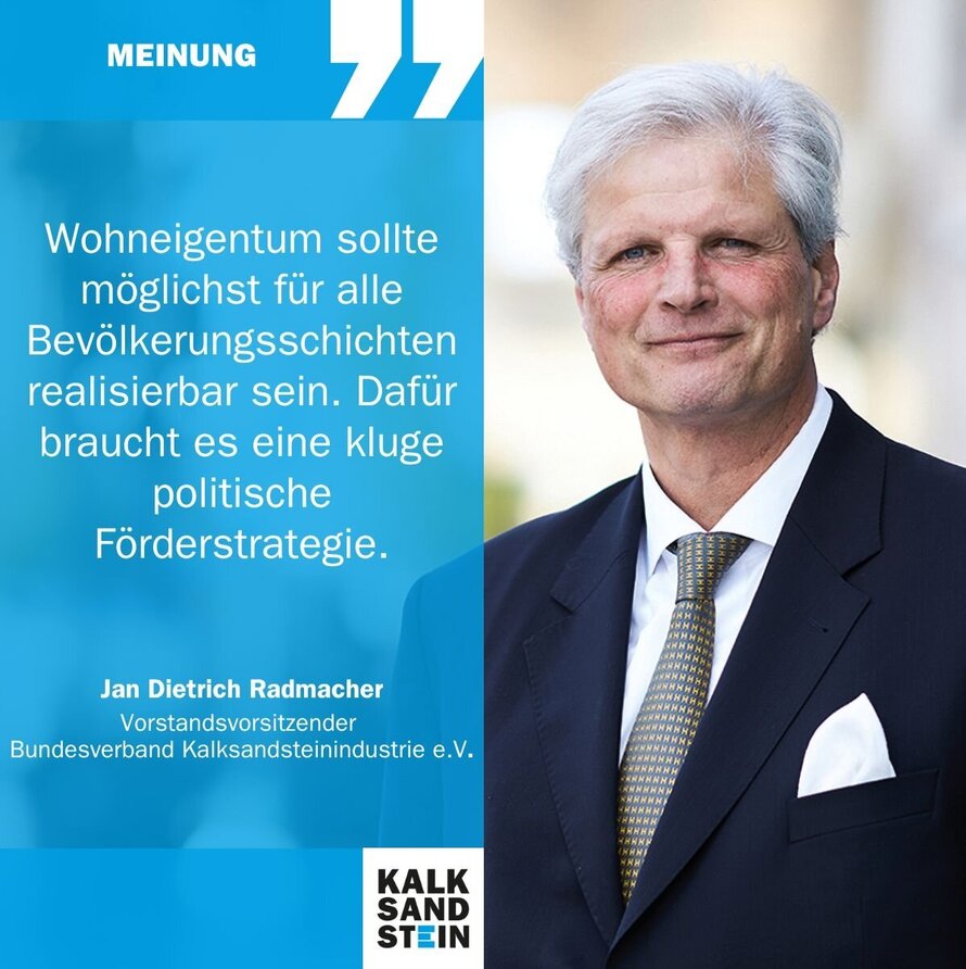 Jan Dietrich Radmacher, Bundesverband Kalksandsteinindustrie e.V.